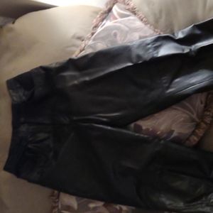 GORGEOUS, sexy ultra soft black leather pants
